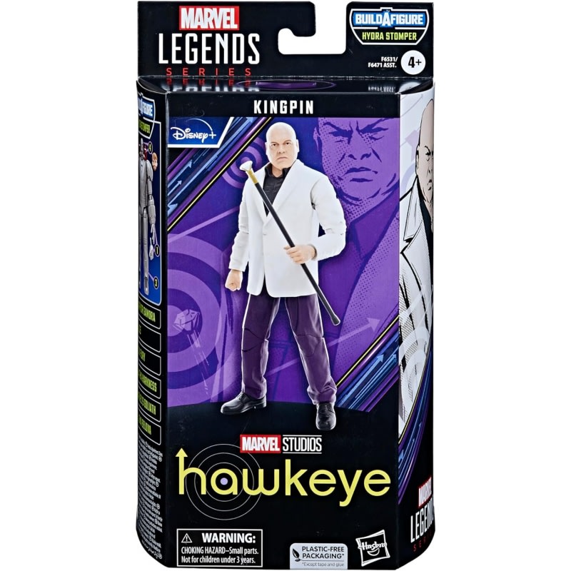 Marvel Legends Hawkeye Kingpin Figura de Acción – vista 1