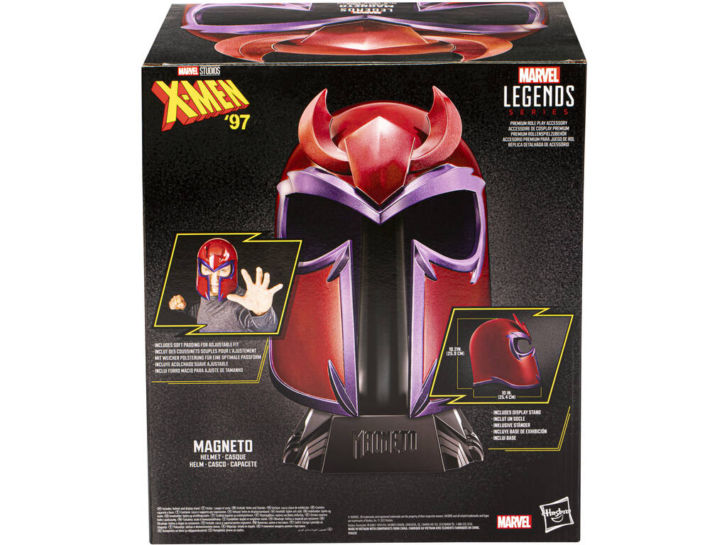 Marvel Legends X-Men '97 Casco Electrónico de Magneto Escala 1:1 – vista 2