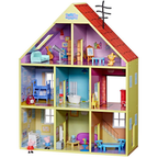 Peppa Pig Súper Casa de Madera con Figuras de Peppa y George – vista 1