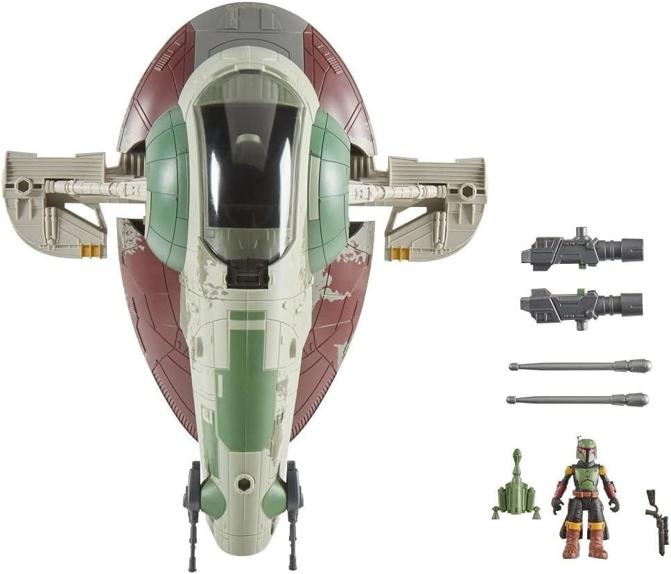 Star Wars Mission Fleet Firespray de Boba Fett con Figura 6 cm – vista 2