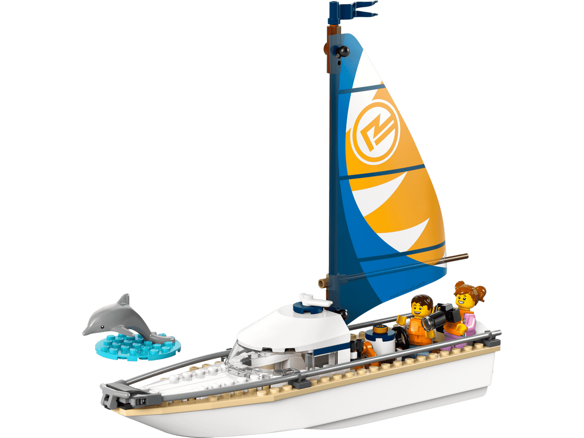 LEGO City Barco Velero 60438 Set de Construcción con 2 Minifiguras – vista 2