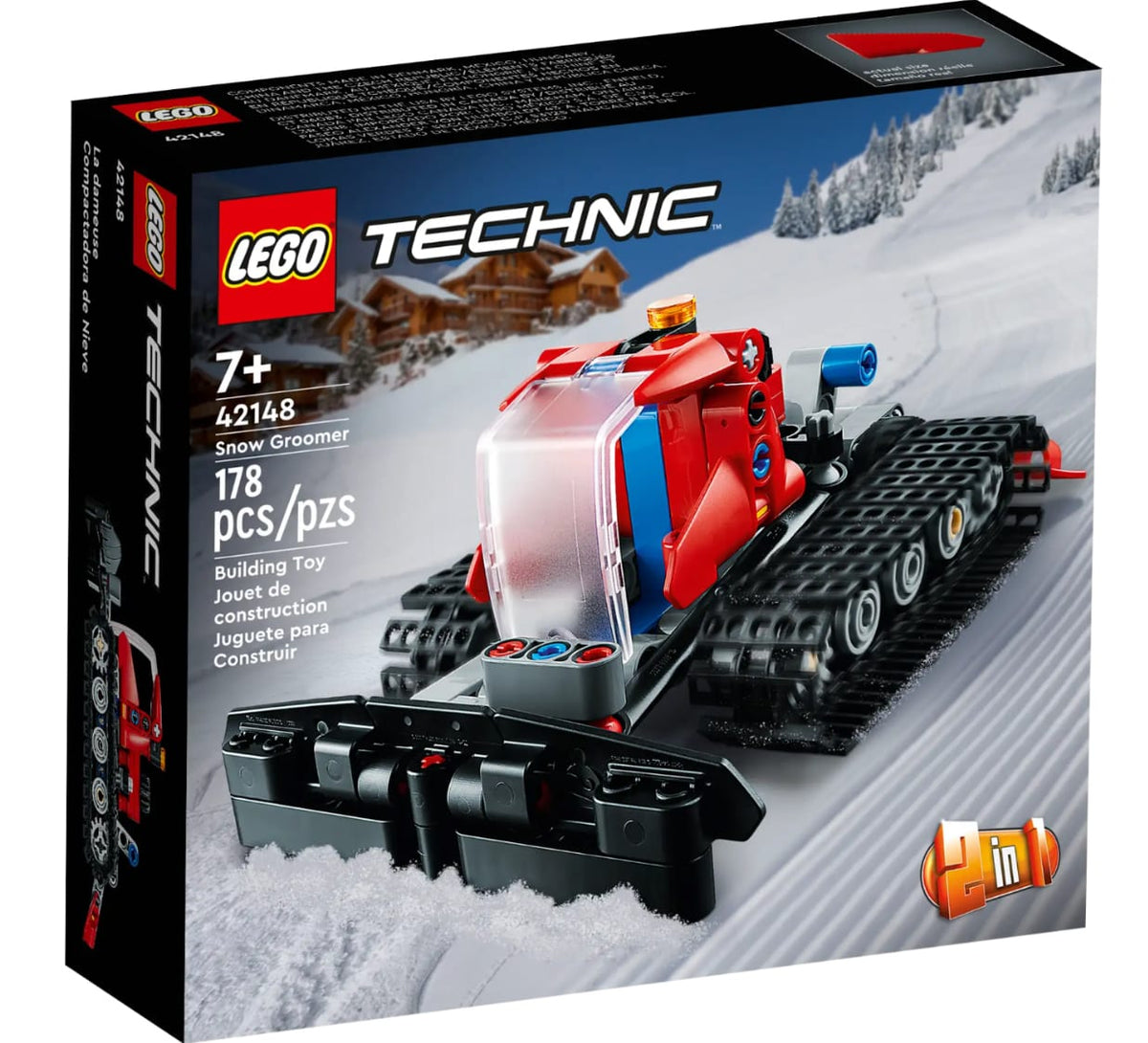 LEGO Technic Compactadora de Nieve 42148 Máquina Pisanieves – vista 2