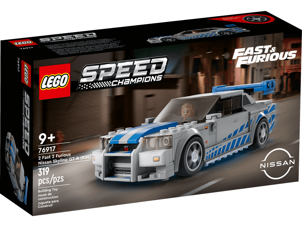 LEGO Speed Champions Nissan Skyline GT-R R34 2 Fast 2 Furious 76917 – vista 1