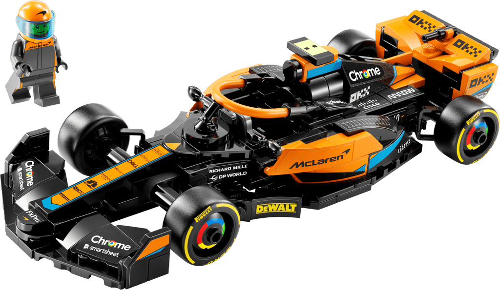 LEGO Speed Champions 76919 Auto de Carreras de Fórmula 1 McLaren 2023 – vista 2