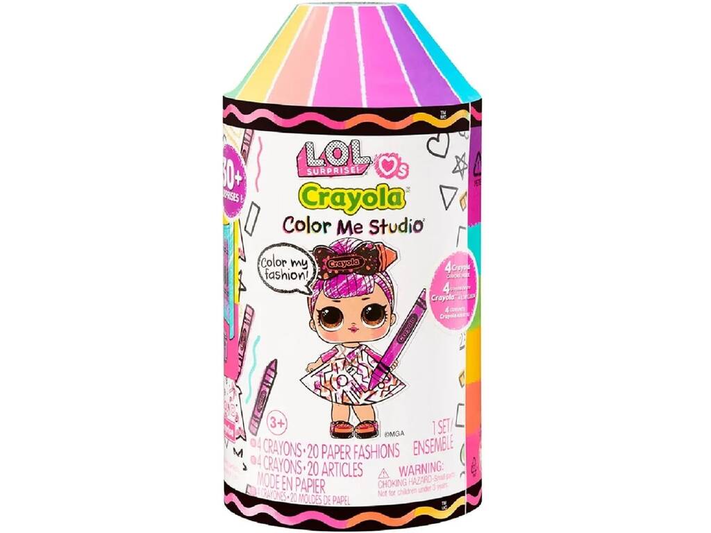 LOL Surprise Loves Crayola Color Me Studio con Más de 30 Sorpresas – vista 1
