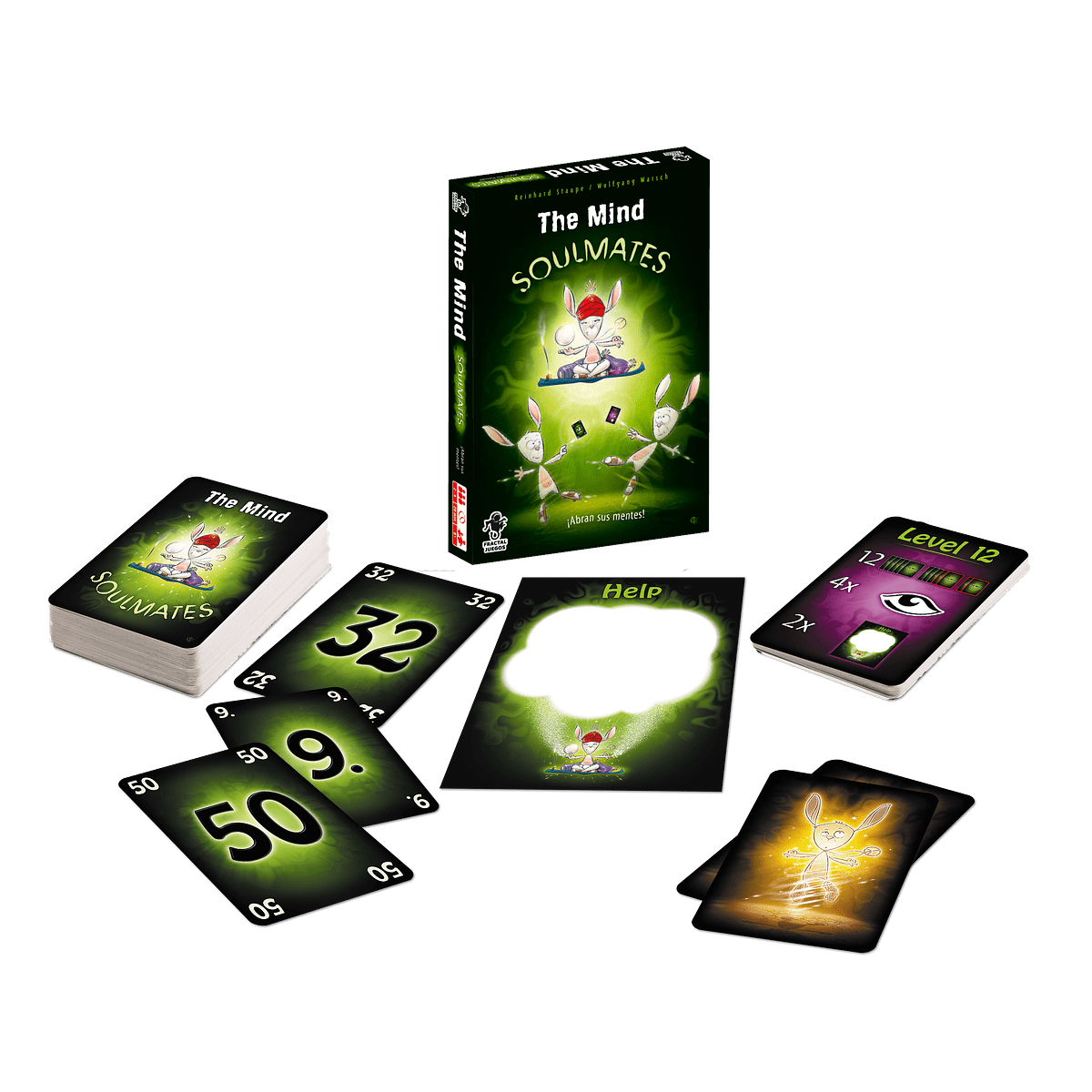 Juego de Cartas The Mind Soulmates Cooperativo para 2 a 4 Jugadores – vista 2