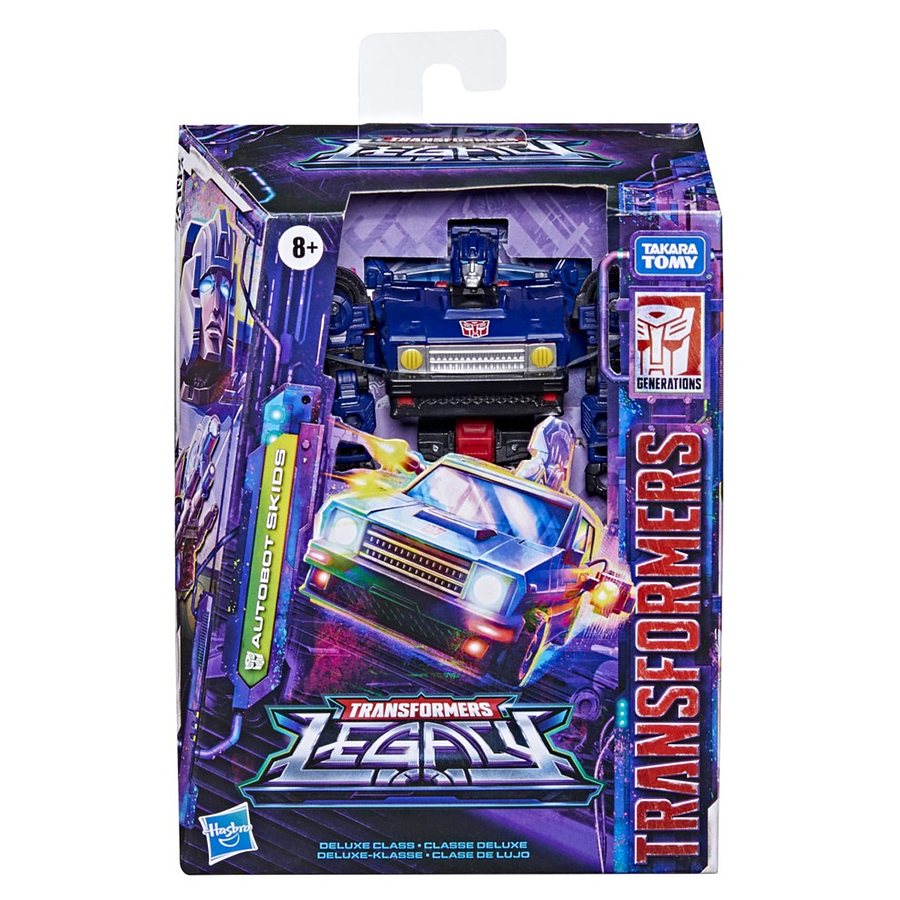 Caja Transformers Legacy Deluxe Autobot Skids