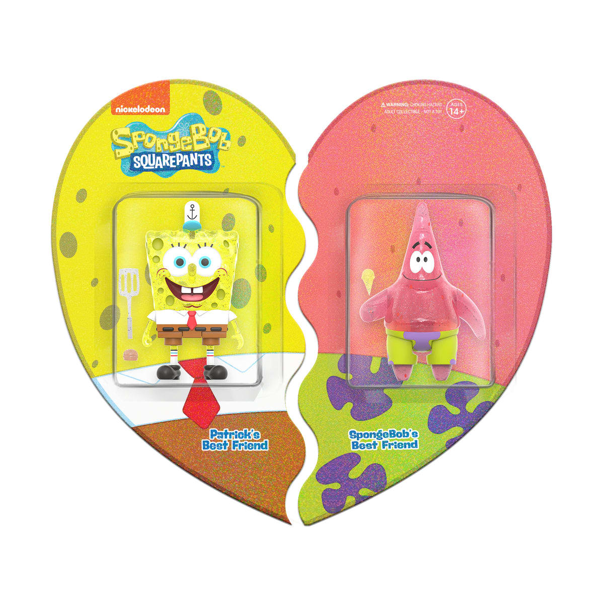 Funko ReAction Bob Esponja y Patricio Pack Mejores Amigos – vista 1