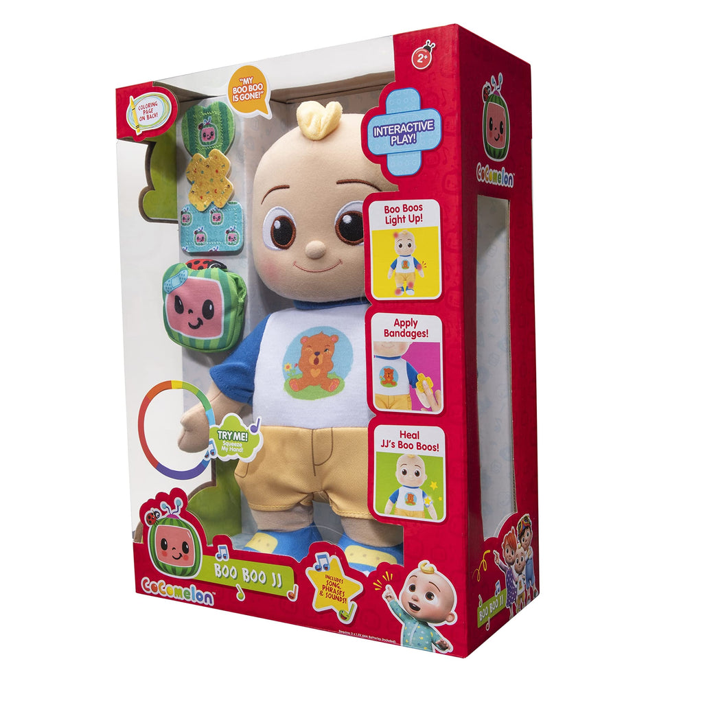 CoComelon Peluche Deluxe Boo Boo JJ Interactivo con Botiquín – vista 2