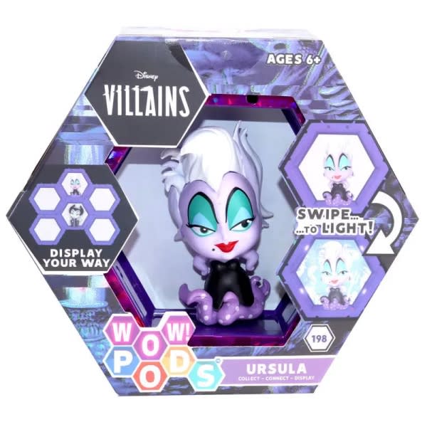 Caja frontal WOW! PODS Ursula n.° 198 Villanas Disney