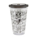 Spider-Man Vaso de Doble Pared con Bombilla de 450 ml – vista 1