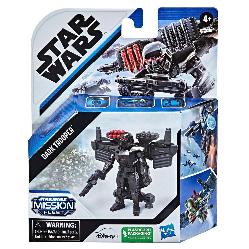 Star Wars Mission Fleet Dark Trooper Figura con Jetpack – vista 1