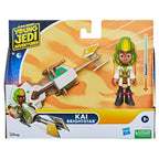 Star Wars Young Jedi Adventures Kai Brightstar con Moto Speeder – vista 1