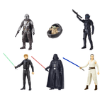 Star Wars Set de 6 Figuras de 15 cm Luke, Darth Vader, Grogu y más – vista 2