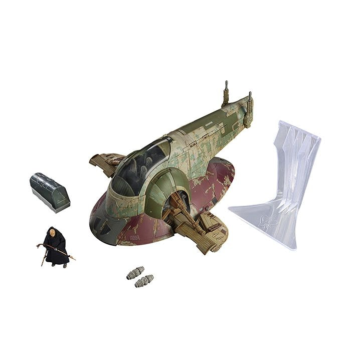 Star Wars The Vintage Collection Boba Fett's Starship con Figura – Hasbro