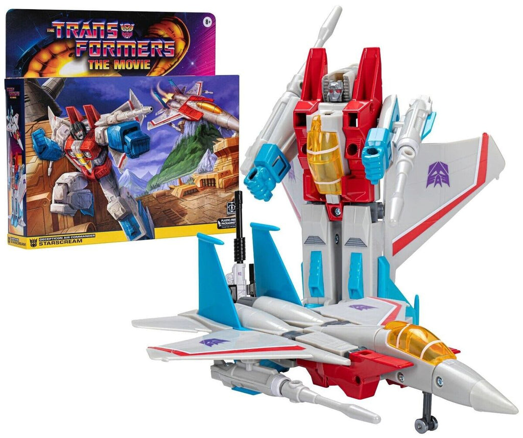 Transformers The Movie Retro G1 Starscream Figura de Acción – vista 2