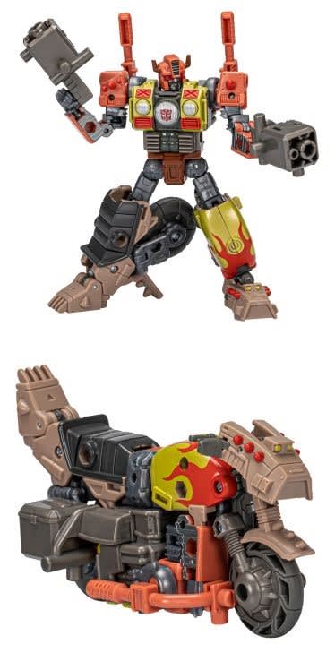 Transformers Legacy Evolution Deluxe Crashbar Figura de Acción – vista 2