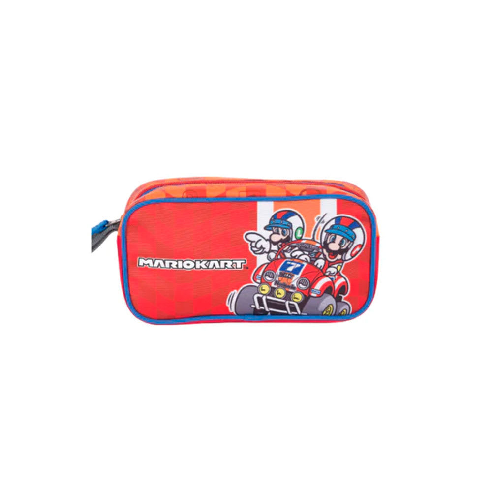 Mario Kart Estuche Escolar de Mario y Luigi con Cierre – vista 1