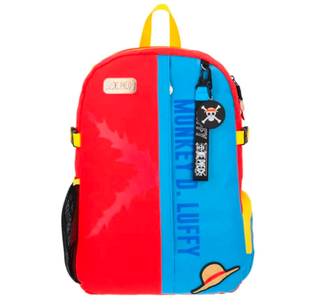 One Piece Mochila Juvenil Shanks con Portalaptop y Llavero – vista 2