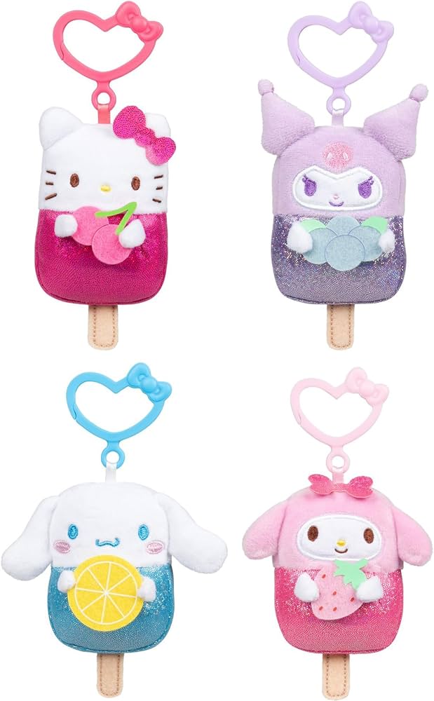 Hello Kitty and Friends Peluche Clip Helado 10 cm Surtido – vista 2