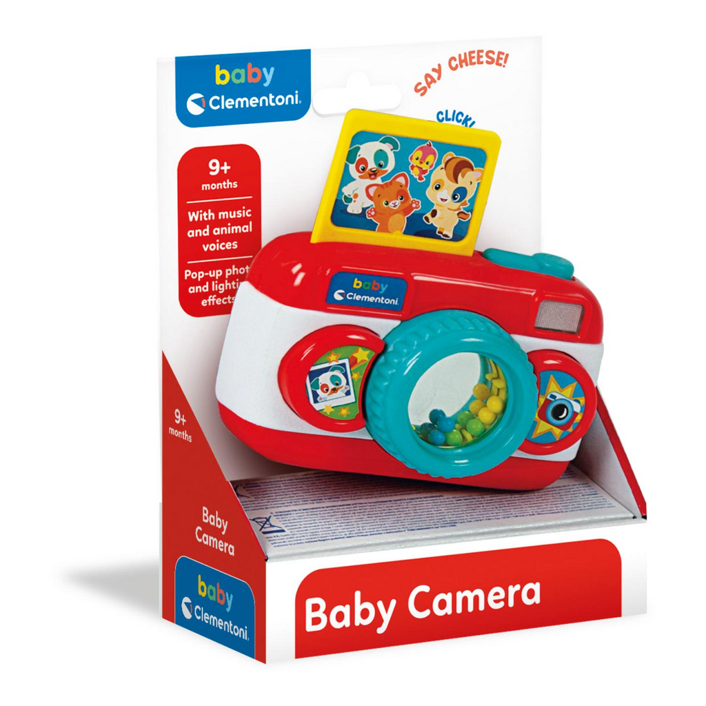 Baby Clementoni Cámara de Juguete para Bebés desde 9 Meses – vista 1