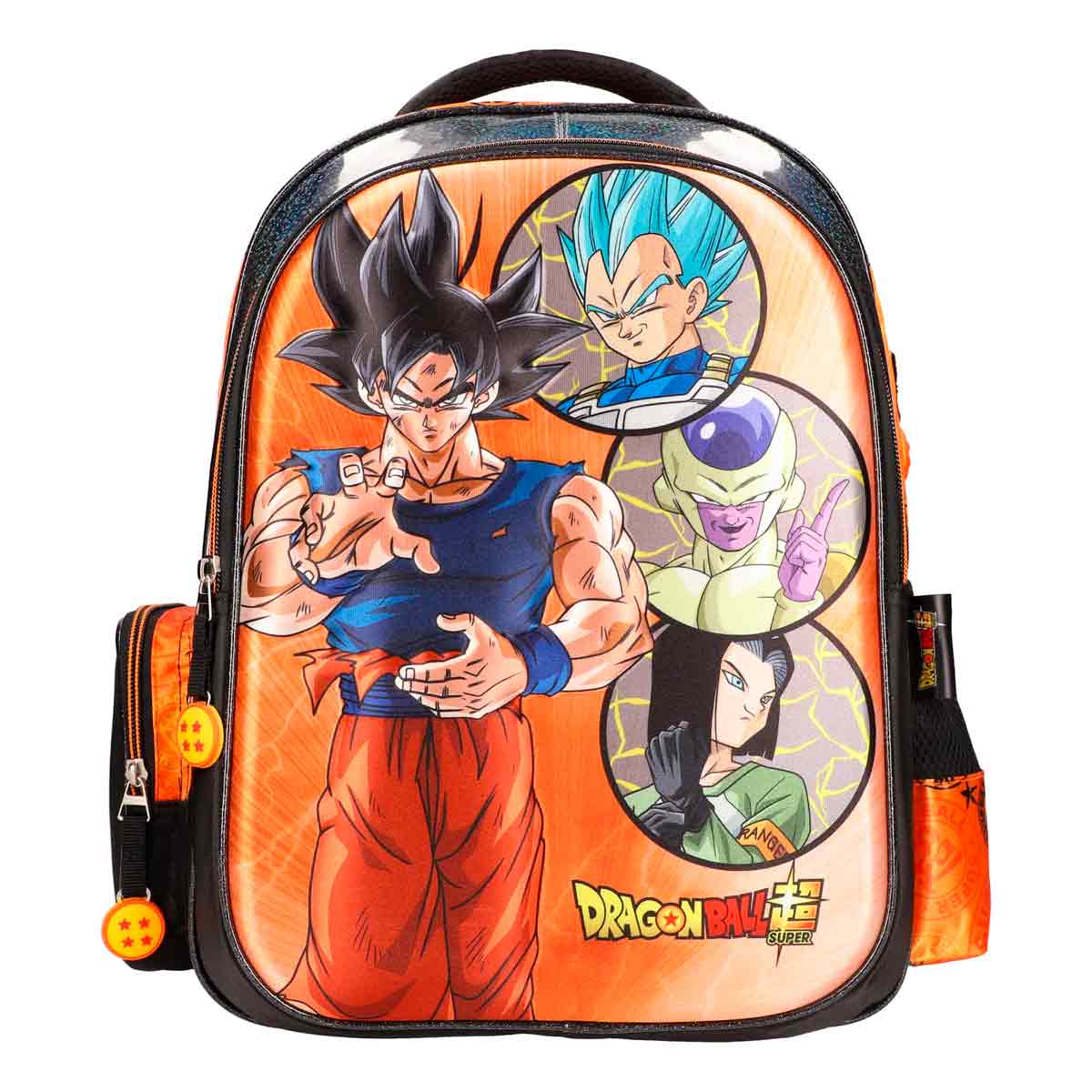 Dragon Ball Super Mochila Escolar Personajes Multicolor – vista 1