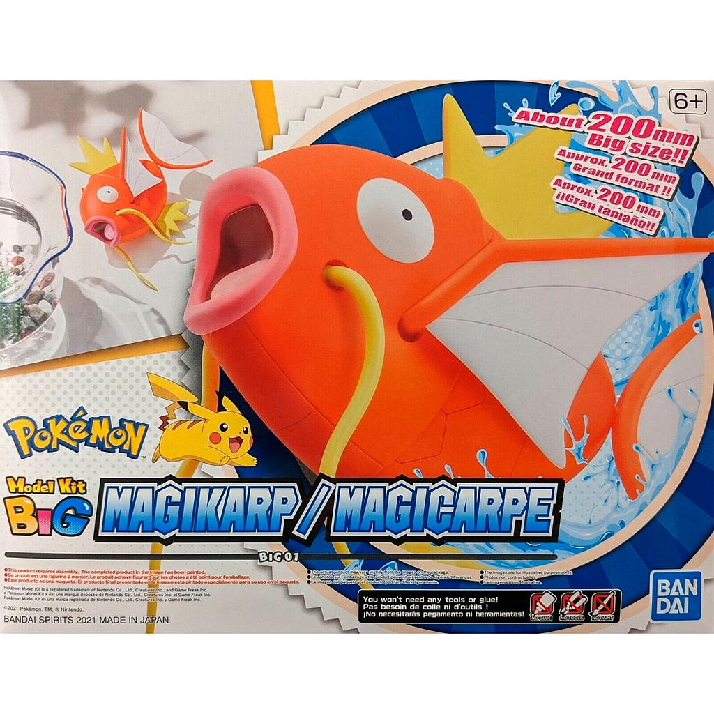 Bandai Pokémon Model Kit Big 01 Magikarp Modelo para Armar – vista 1