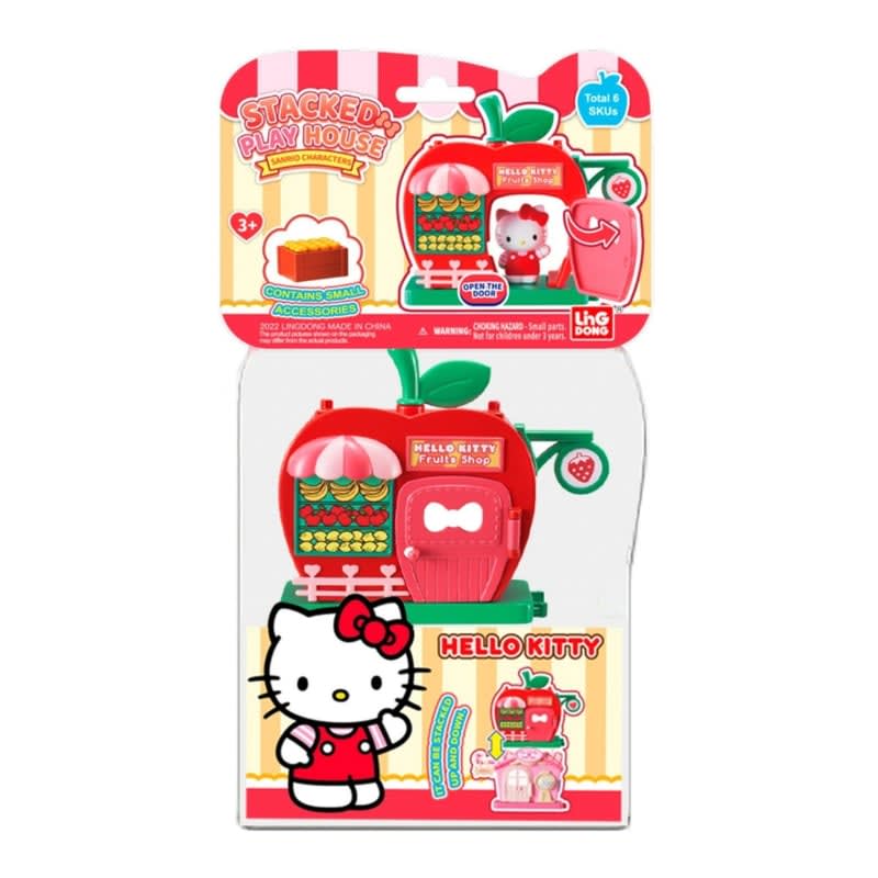Sanrio Stacked Play House Hello Kitty Playset Apilable con Figura – vista 1