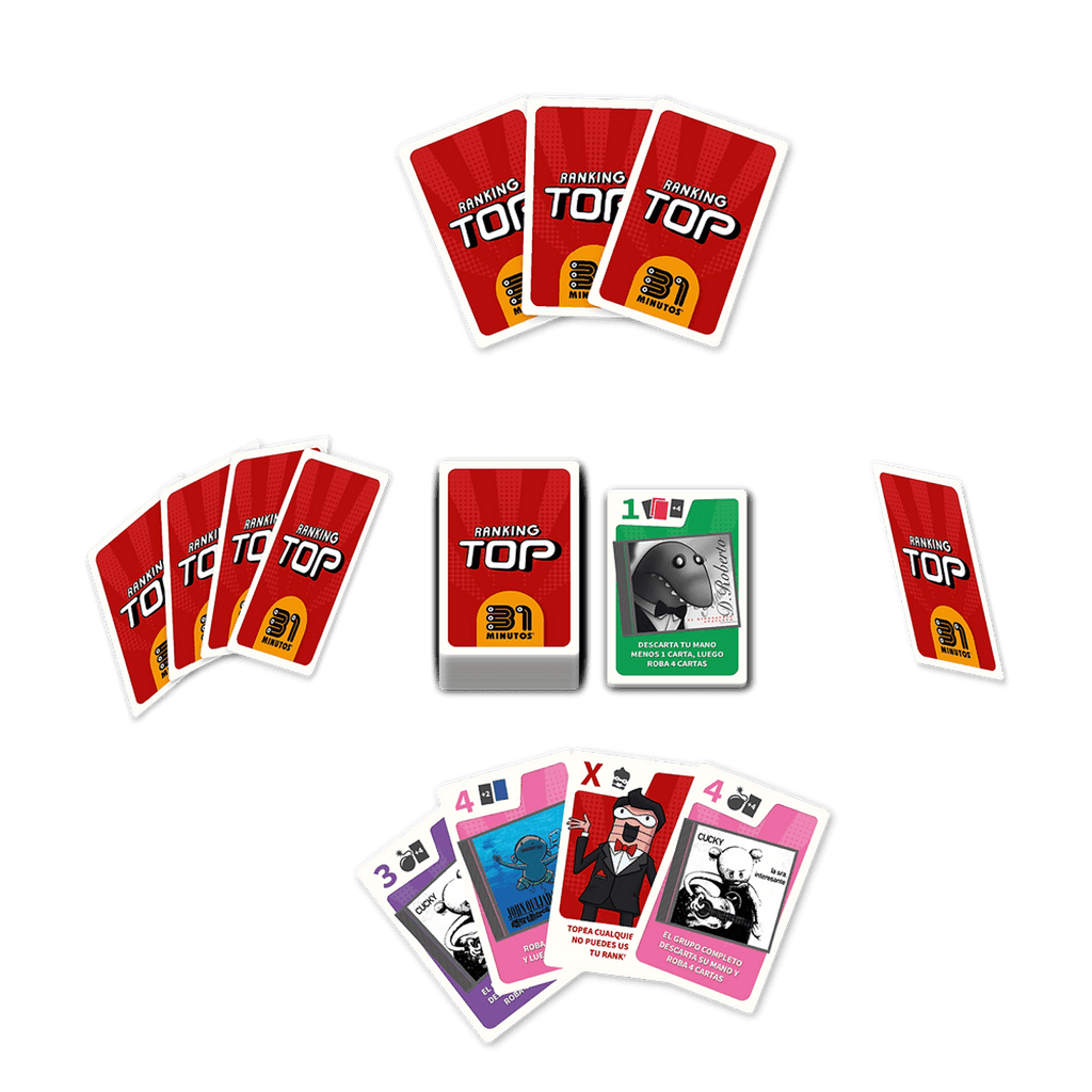 Juego de Cartas Ranking Top 31 Minutos – vista 2