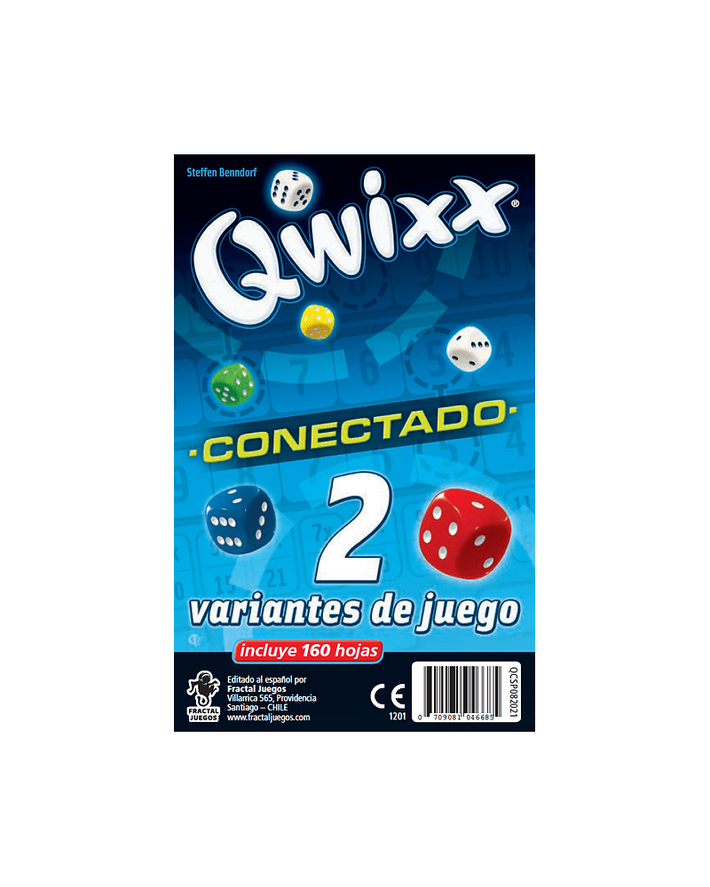 Juego de Dados Qwixx Conectado Expansión – vista 1