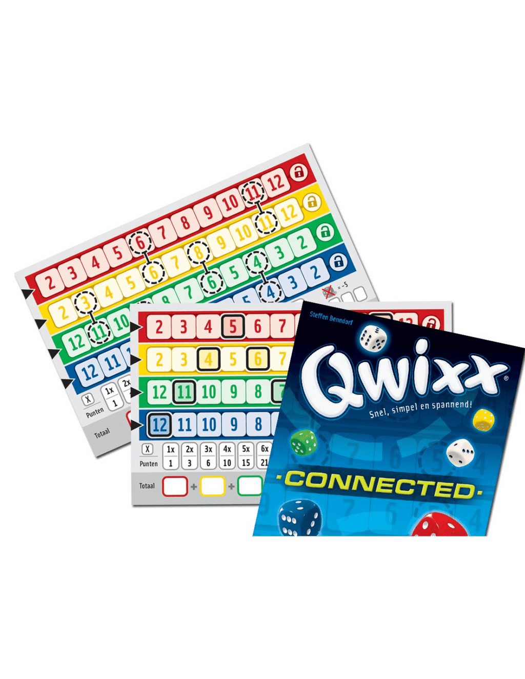 Juego de Dados Qwixx Conectado Expansión – vista 2
