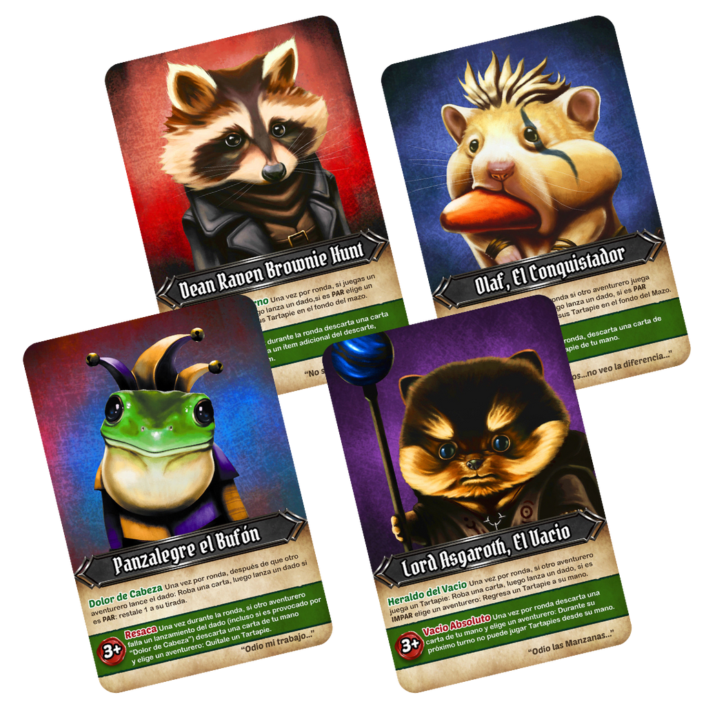 Tartapies Aventura en Ganalianza Juego de Cartas – vista 2
