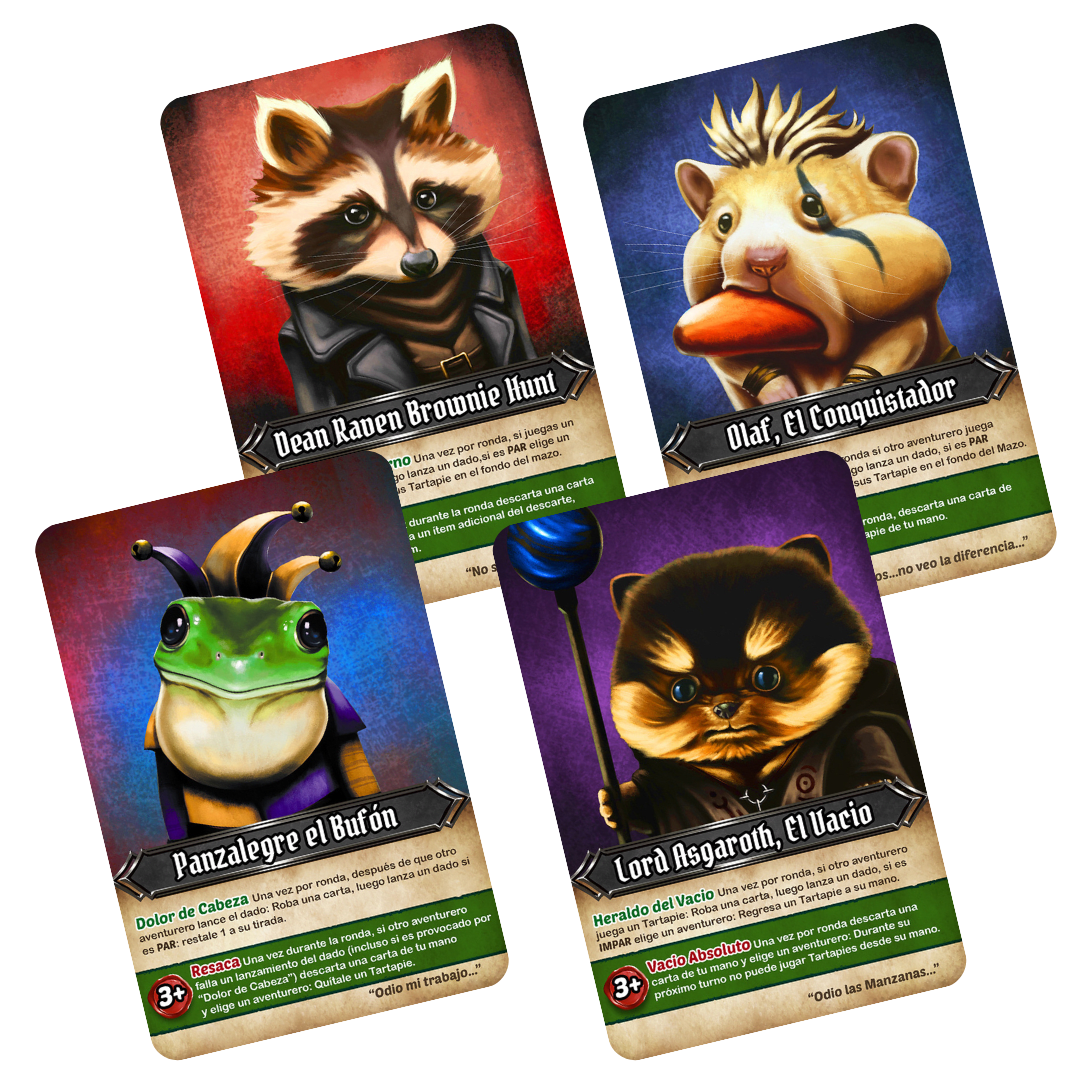 Tartapies Aventura en Ganalianza Juego de Cartas – vista 2