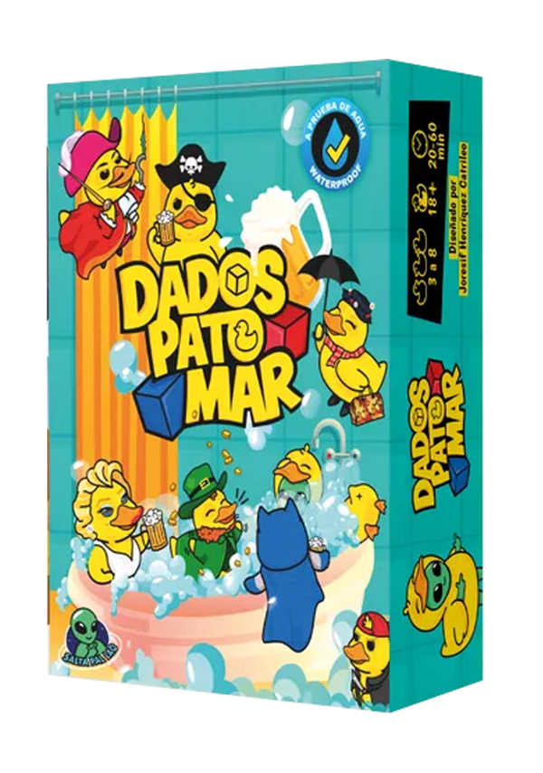 Juego de Dados Pato Mar para Adultos de Roles Ocultos – vista 1