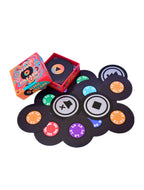 Disco Rayado Juego de Cartas Musical de Rapidez – vista 2