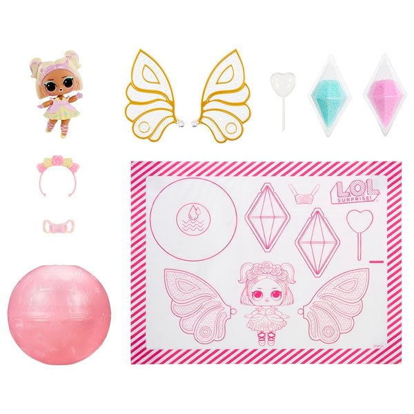 L.O.L. Surprise Fairy Tots Muñeca Sorpresa con Alas Personalizables – vista 2
