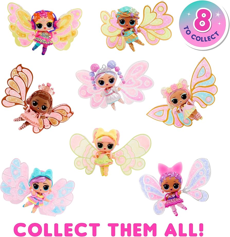 L.O.L. Surprise Fairy Tots Muñeca Sorpresa con Alas Personalizables – vista 3