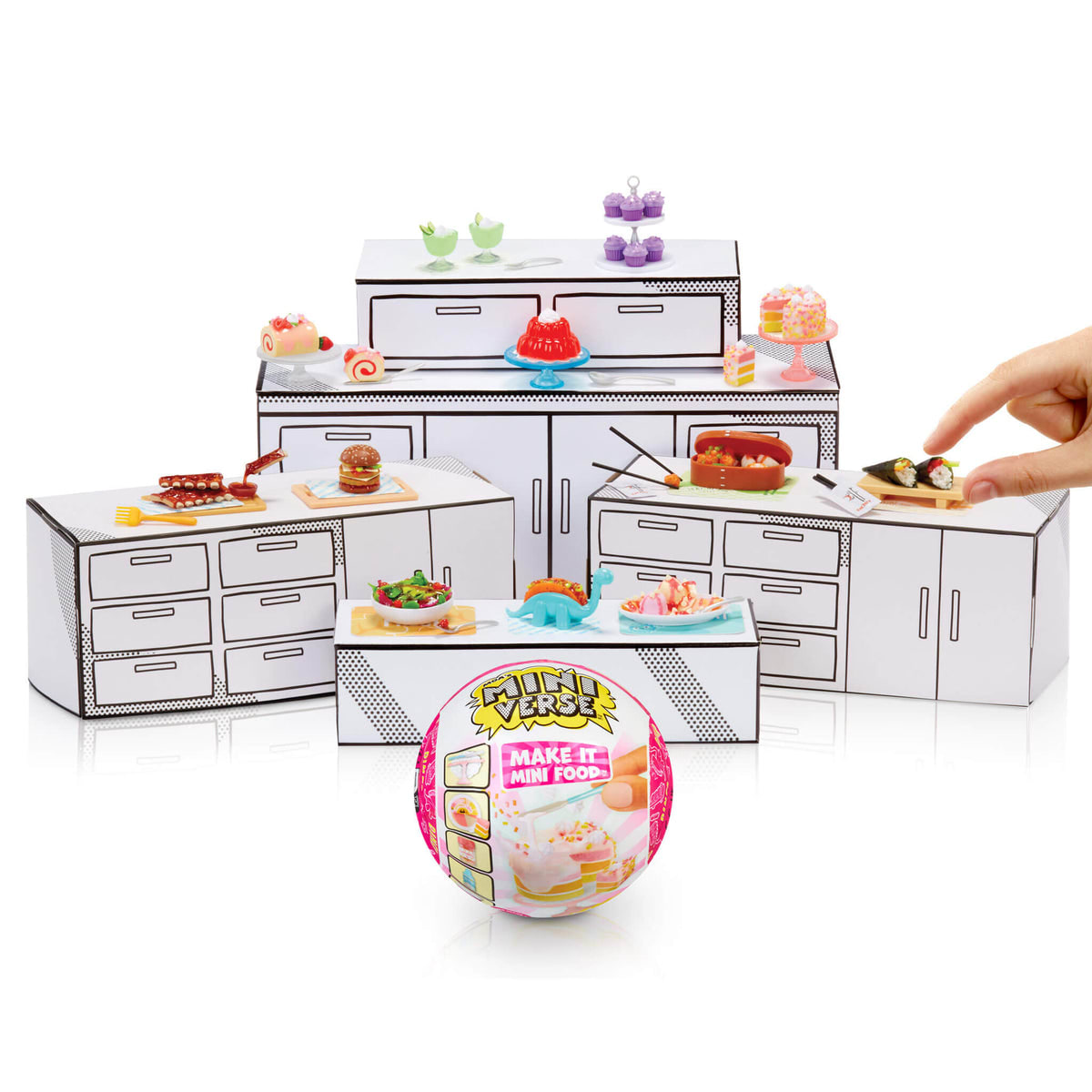 Miniverse Make It Mini Food Diner Serie 3B Bola Sorpresa – vista 2