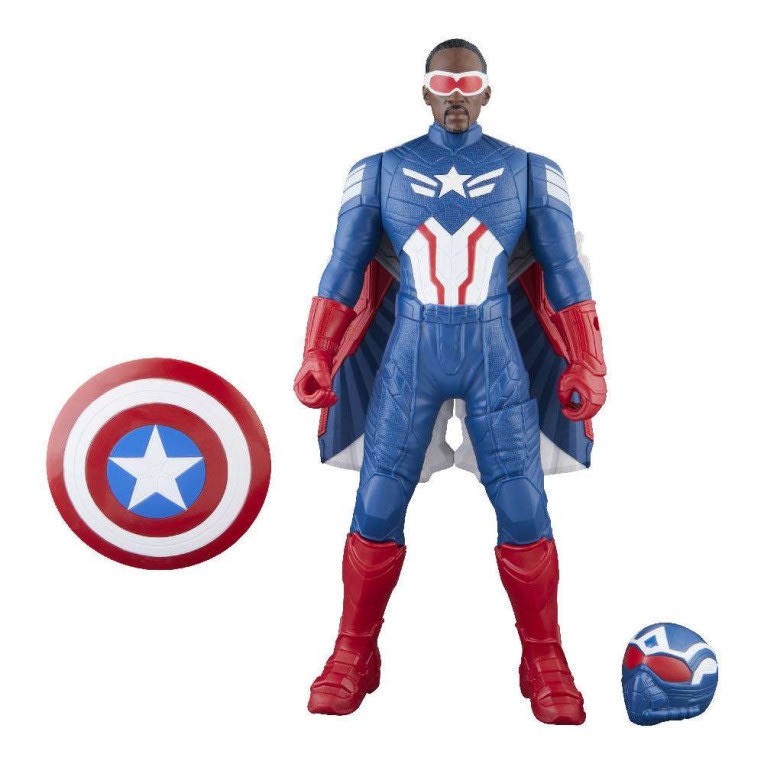 Marvel Capitán América Un Mundo Feliz Figura Modo Vuelo 22 cm – vista 2
