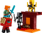 LEGO Minecraft La Batalla de Lava del Inframundo 21266 Set de Construcción – vista 2