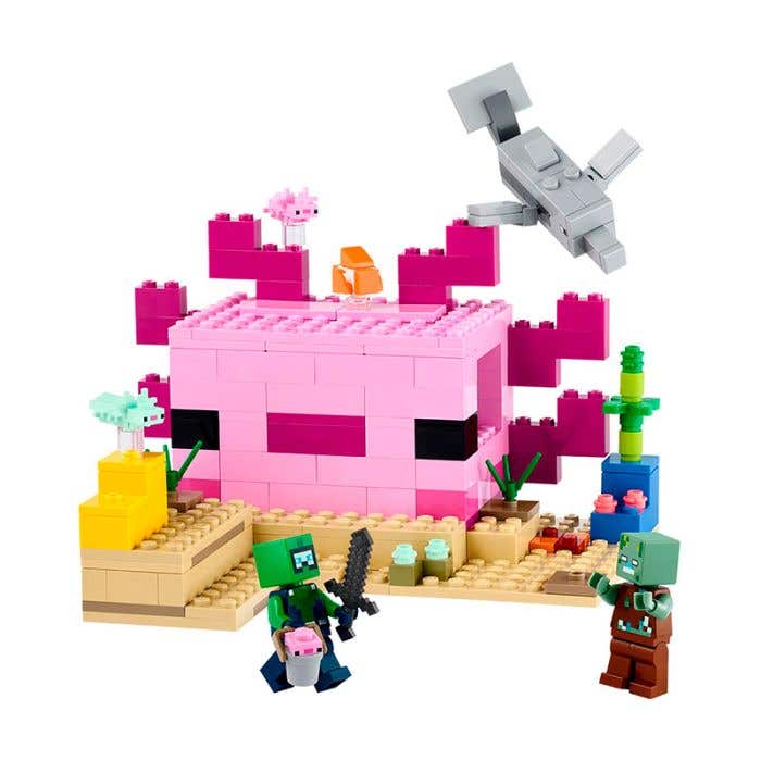 LEGO Minecraft La Casa-Ajolote 21247 Set de Construcción – vista 2