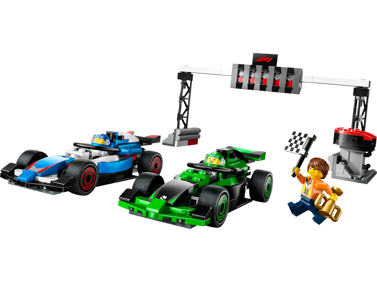 LEGO City Parrilla de F1 con Autos VCARB y Sauber 60474 – vista 2