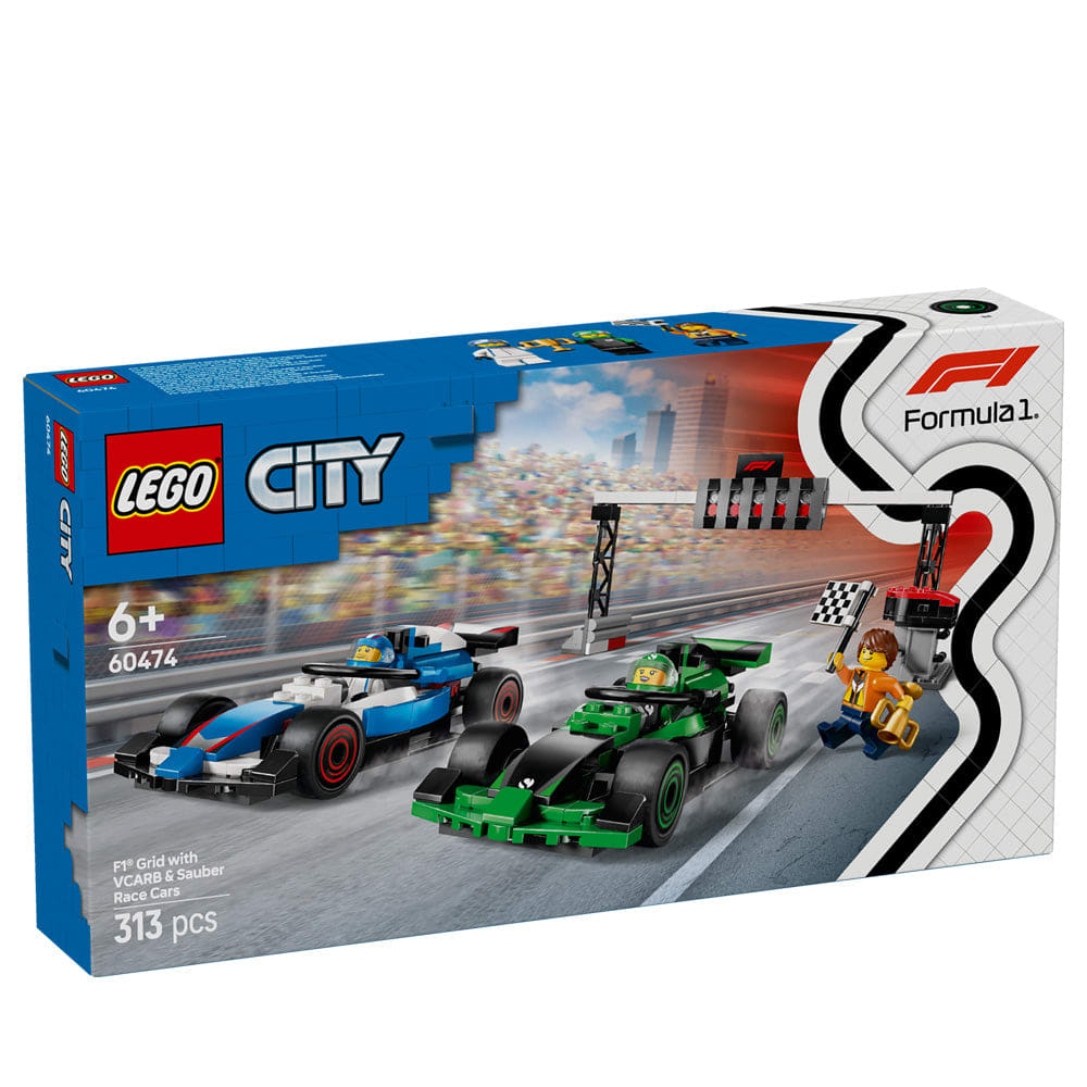 LEGO City Parrilla de F1 con Autos VCARB y Sauber 60474 – vista 1