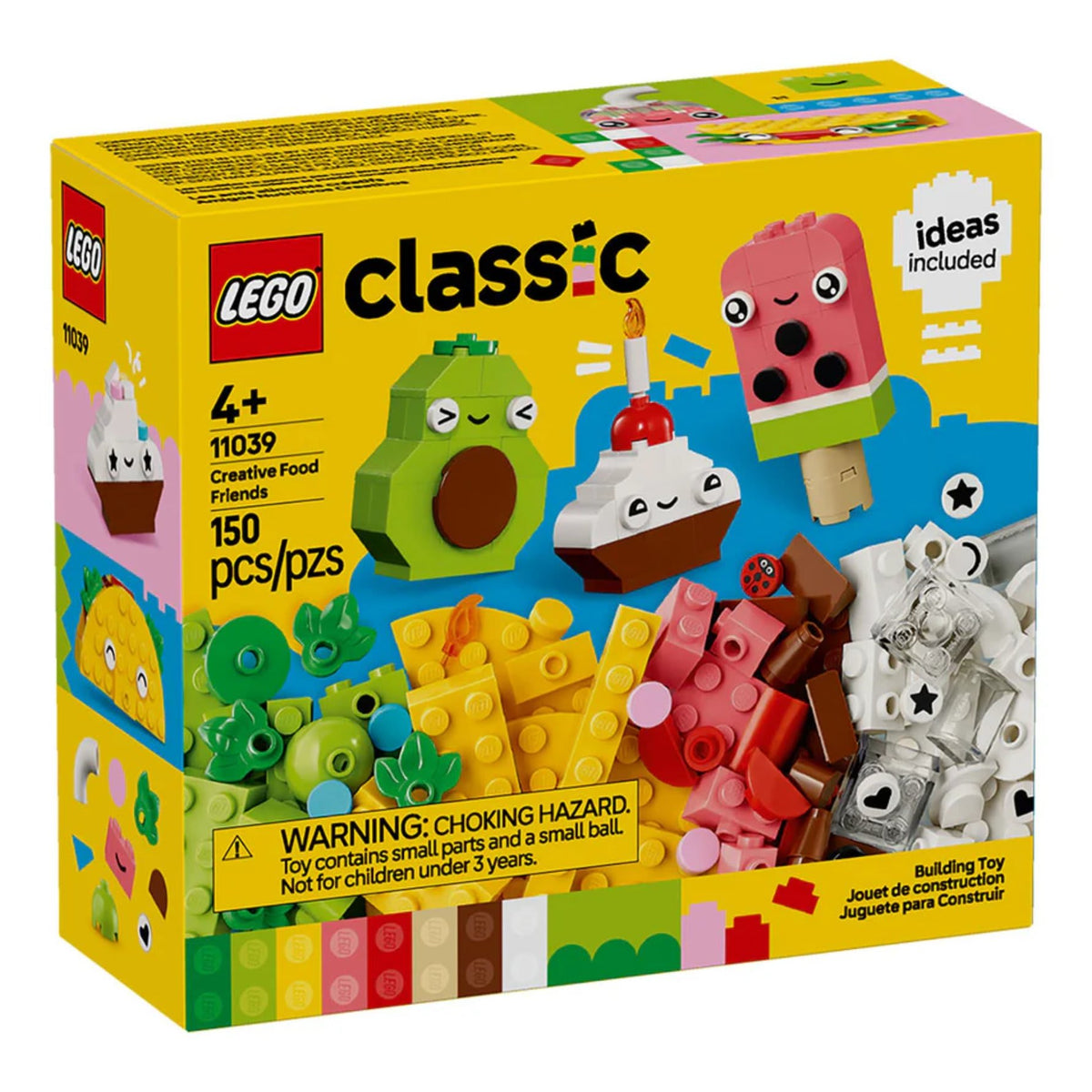 LEGO Classic Amigos Nutritivos Creativos 11039 Set de Construcción – vista 1
