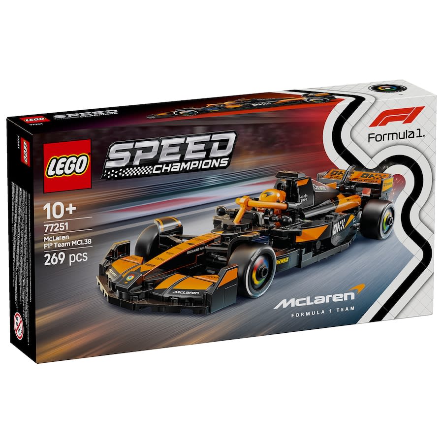 LEGO Speed Champions McLaren F1 Team MCL38 Auto de Carreras 77251 – vista 2
