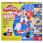 Play-Doh Marvel Capitán América Moto Cortadora Set de Masas – vista 1