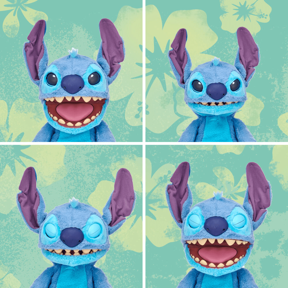 Stitch Real FX Peluche Animatrónico Interactivo – WOW! Stuff