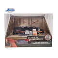 Fast & Furious Nano Scene Escena del Tren Final Race con 2 Autos – Jada Toys