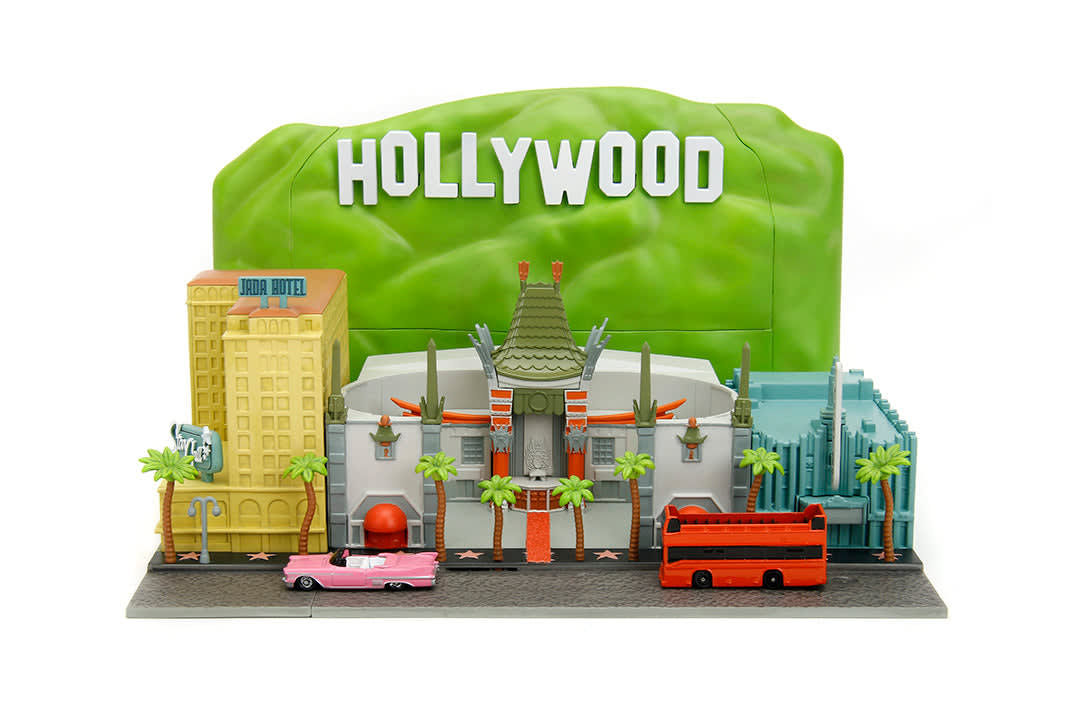 Jada Hollywood 100 Nano Scene Paseo de la Fama Diorama Escala 1:65 – vista 2