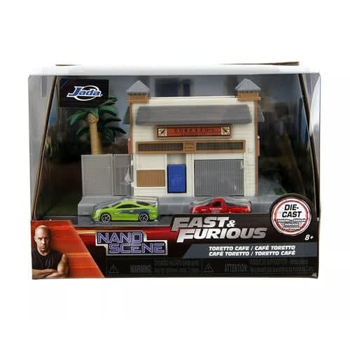 Fast & Furious Nano Scene Toretto's Market & Cafe 1:65 – Jada Toys